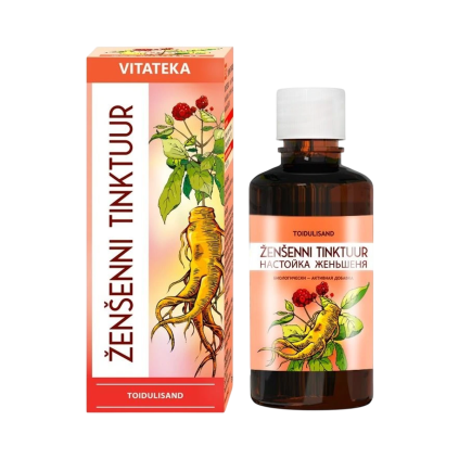 Tinctură de ginseng adevărat – 25 ml – Vitateka