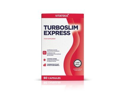 TURBOSLIM Express – complex pentru siluetă și energie – 60 capsule – Vitateka