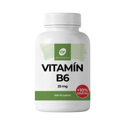 Vitamina B6 25 mg - 110 comprimate - Dr. Fleming
