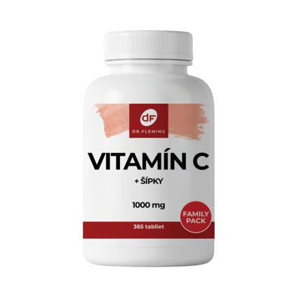 Vitamina C 1000 + Măceșe - 365 comprimate - Dr. Fleming