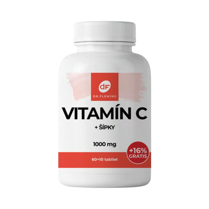 Vitamina C 1000 + Măceșe - 70 comprimate - Dr. Fleming