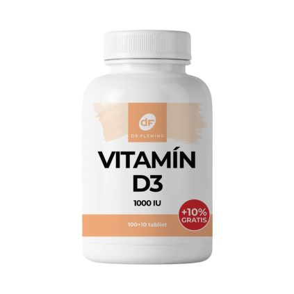 Vitamina D3 1000 IU - 110 comprimate - Dr. Fleming