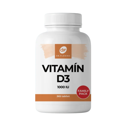 Vitamina D3 1000 IU - 365 comprimate - Dr. Fleming