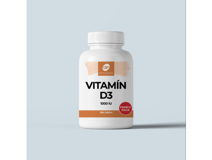 Vitamina D3 1000IU - 365 comprimate - Dr. Fleming
