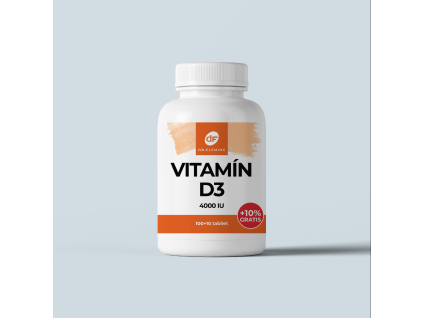 Vitamina D3 4000IU - 110 comprimate - Dr. Fleming