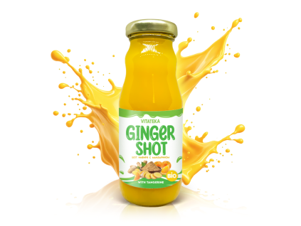 Shot de ghimbir cu mandarină – 200 ml – Vitateka
