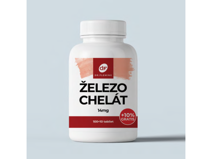 Fier chelat 14mg - 110 tablete - Dr. Fleming