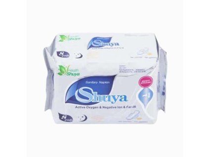 Absorbante anionice de noapte - 8 buc. - Shuya