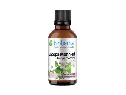 Bacopa monnieri tinctură picături 50 ml Bioherba