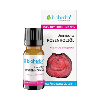 Ulei esențial de lemn de trandafir – 10 ml – Bioherba