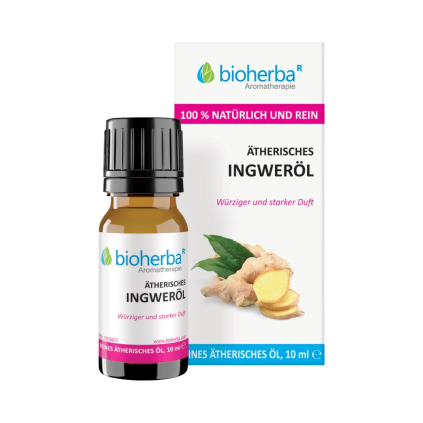 Ulei esențial de ghimbir – 10 ml – Bioherba