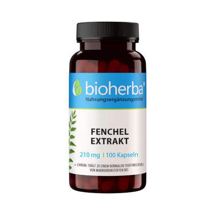Extract de fenicul 210 mg – 100 capsule – Bioherba