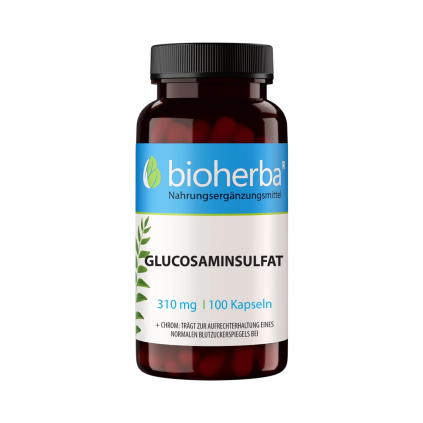 Glucozamină sulfat 310 mg – 100 capsule – Bioherba