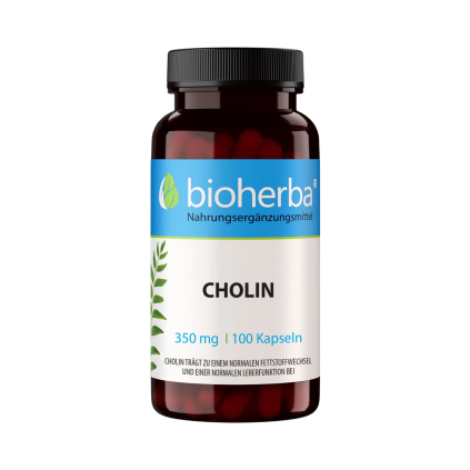 Colină 350 mg - 100 capsule - Bioherba
