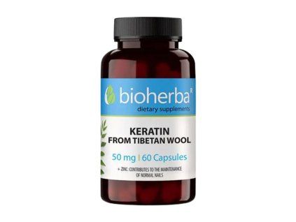 Keratín 50 mg – 60 capsule – Bioherba
