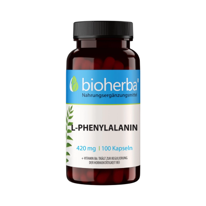 L-fenilalanină 420 mg – 100 capsule – Bioherba