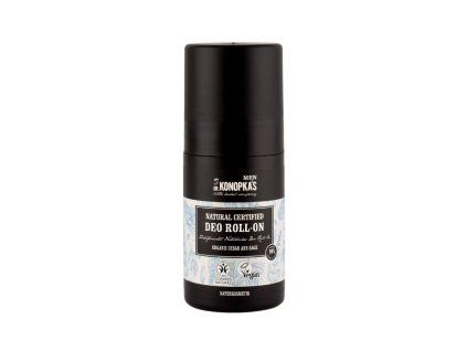 Deodorant natural certificat roll-on pentru bărbați - 50 ml - Dr. Konopka's