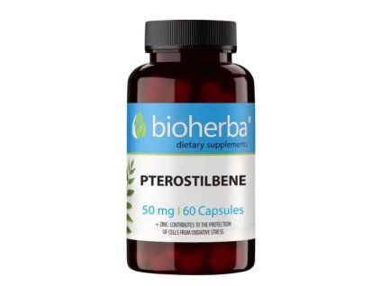 Pterostilben 50 mg – 60 capsule – Bioherba
