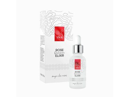 Rose Elixir - ser anti-age cu ulei de trandafir - 30 ml - INA Essentials