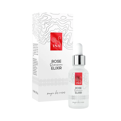 Rose Elixir - ser anti-age cu ulei de trandafir - 30 ml - INA Essentials