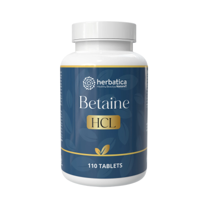Betaină HCL 110 comprimate Herbatica