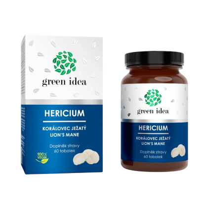 Hericium – coama-leului – capsule 60 buc. - Green idea