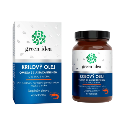 Ulei de krill - capsule 60 buc - Green idea