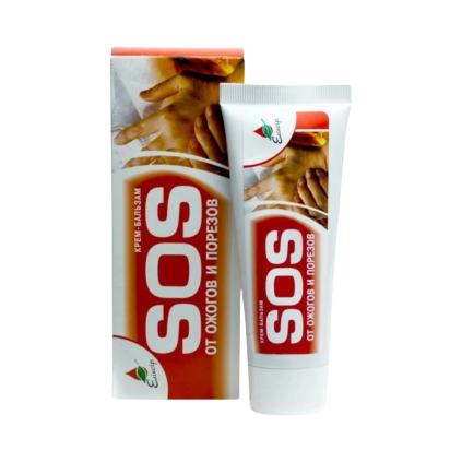 Balsam SOS pentru arsuri și tăieturi 75 ml Elixir