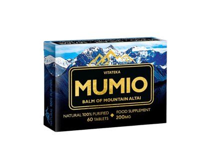 Mumio Shilajit 200 mg - 60 comprimate - Vitateka