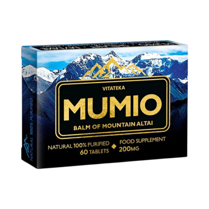 Mumio Shilajit 200 mg - 60 comprimate - Vitateka