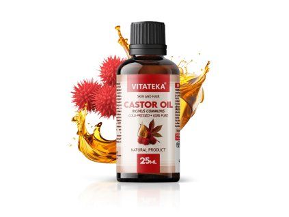 Ulei de ricin - 25 ml - Vitateka
