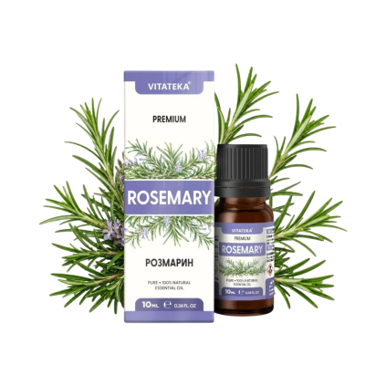 Ulei esențial de rozmarin 100% - 10 ml - Vitateka