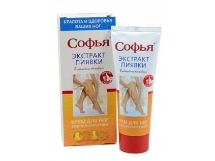 Sofia Cremă de picioare cu extract de lipitori 75 ml