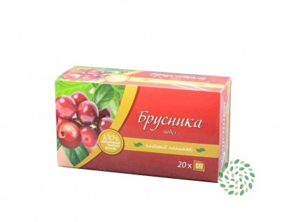 2318 brusnicovy caj porciovany firma kima 20x1 5g