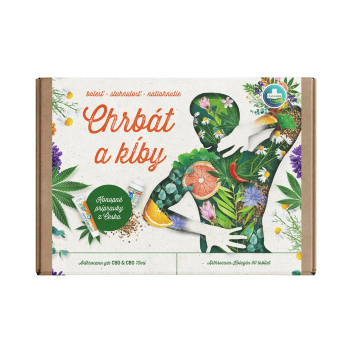 Pachet cadou SPATE ȘI ARTICULAȚII - Annabis