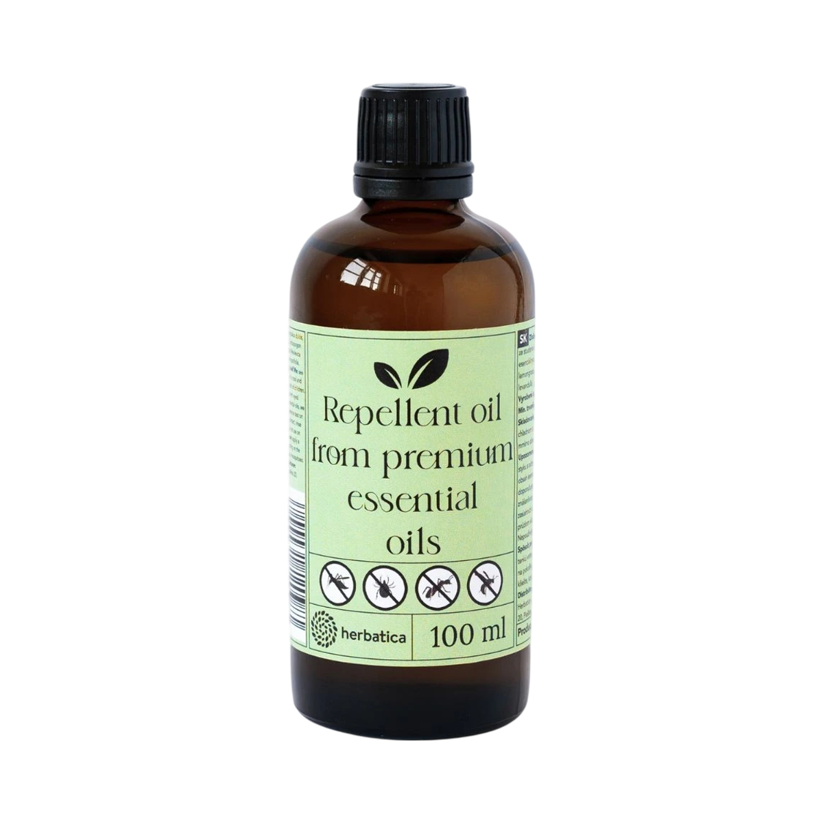 Repelent uleios din uleiuri esențiale premium - 100 ml - Herbatica