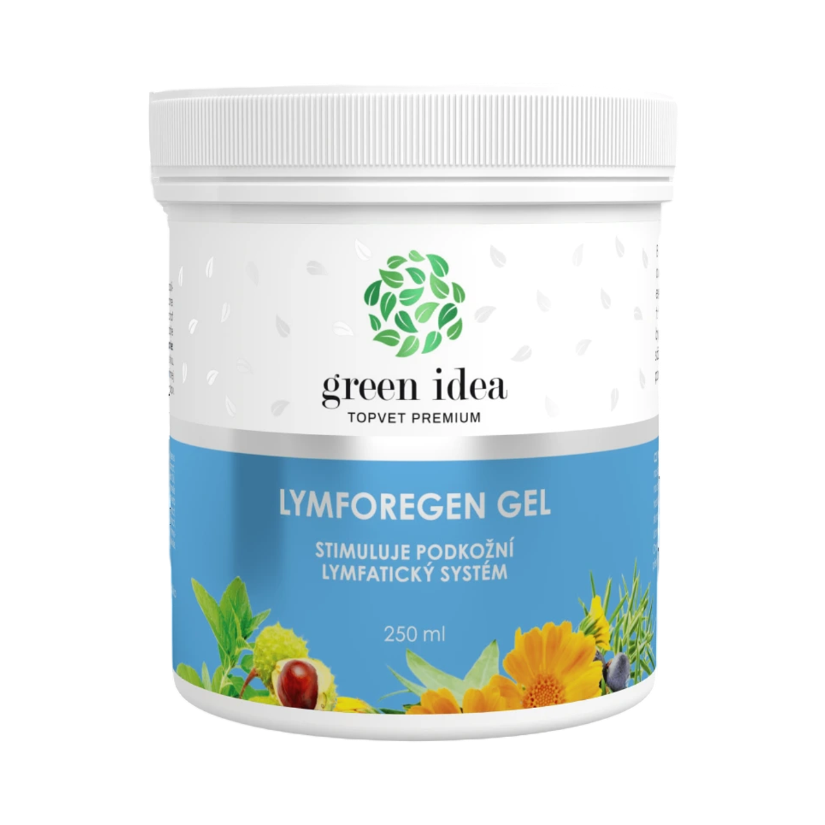 Lymforegen gel de masaj 250 ml - Green idea