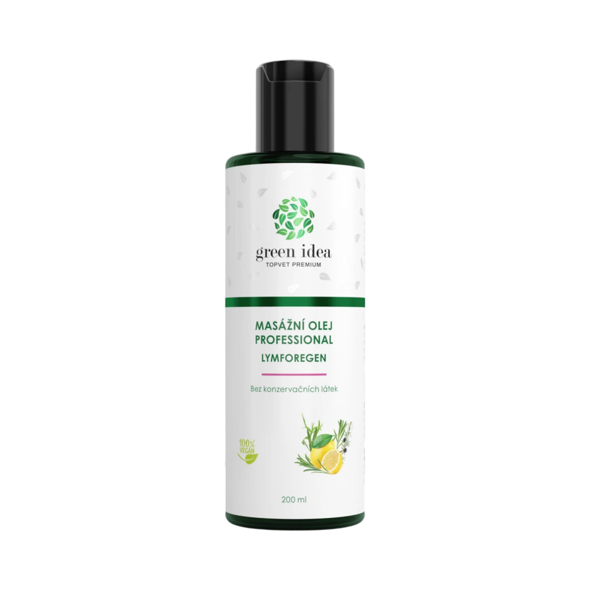 Lymforegen - ulei de masaj 200 ml - Green idea