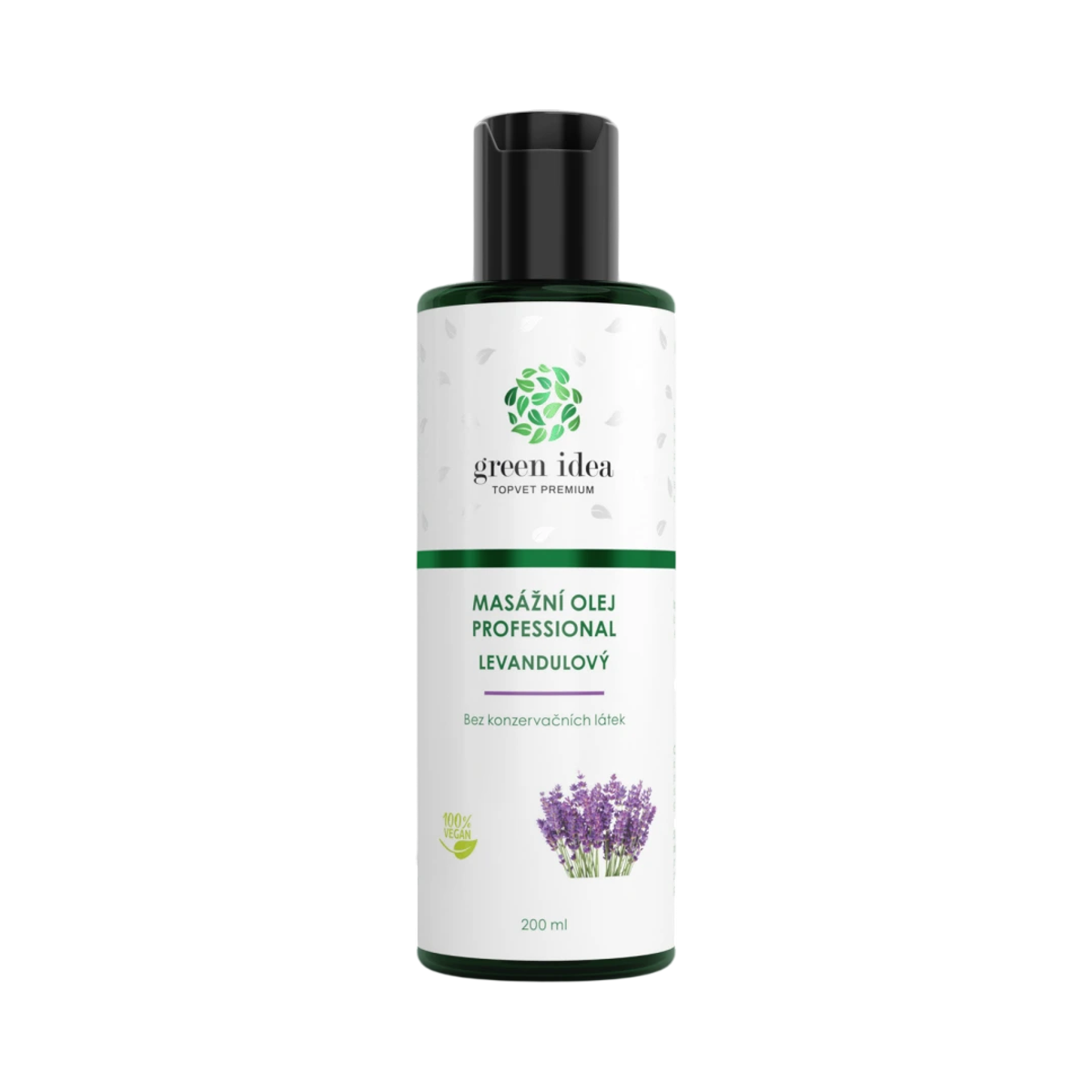 Ulei de masaj cu lavandă 200 ml – Green idea