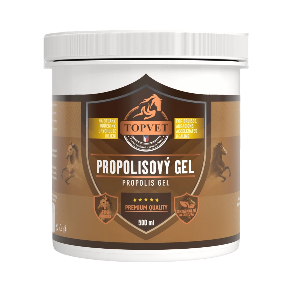Gel cu propolis pentru cai 500 ml - Green idea