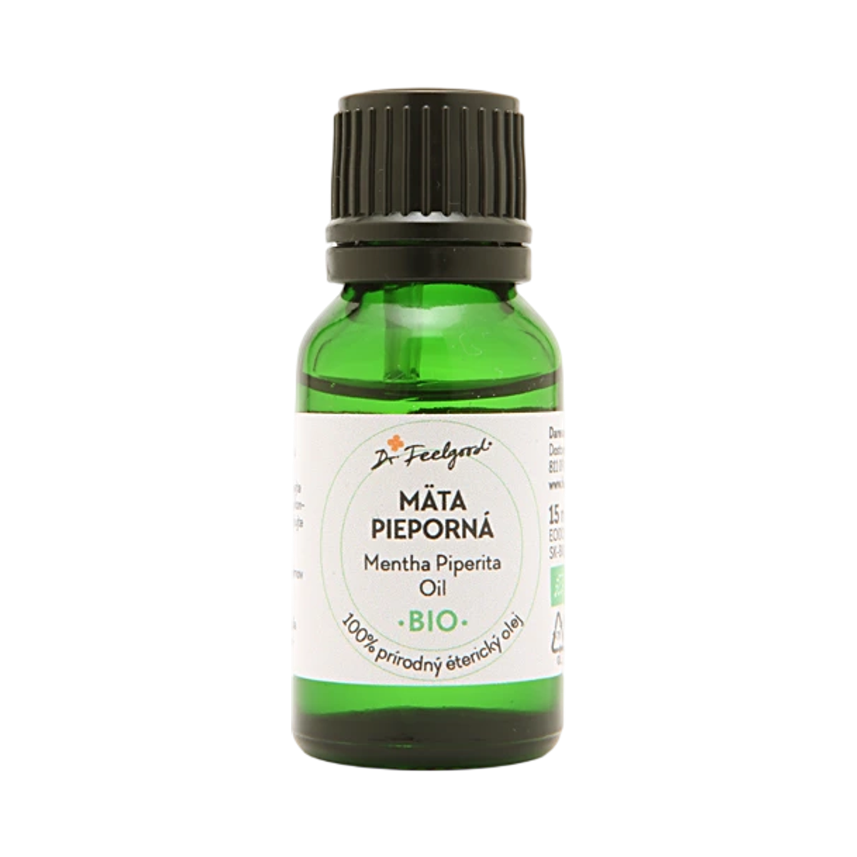 Mentă piperată BIO - ulei esențial - 15 ml - Dr. Feelgood