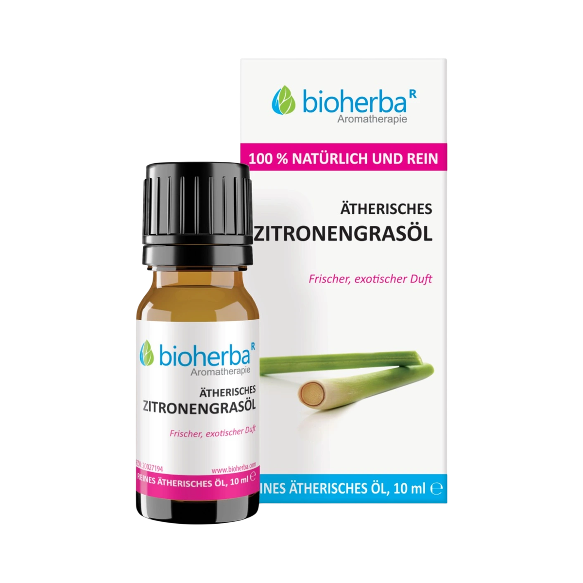 Ulei esențial de lemongrass – 10 ml – Bioherba