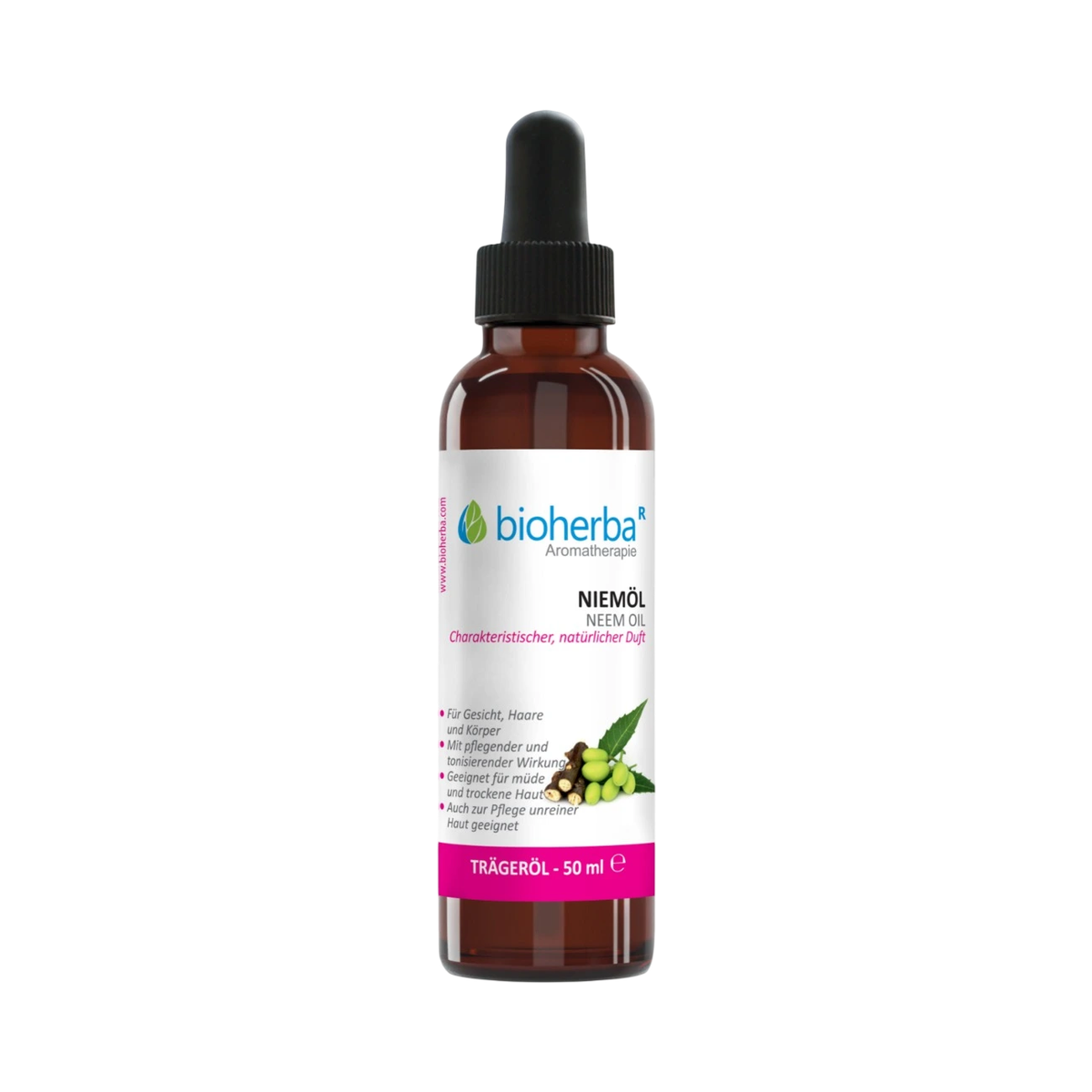 Ulei de neem (Azadirachta indica) – 50 ml – Bioherba