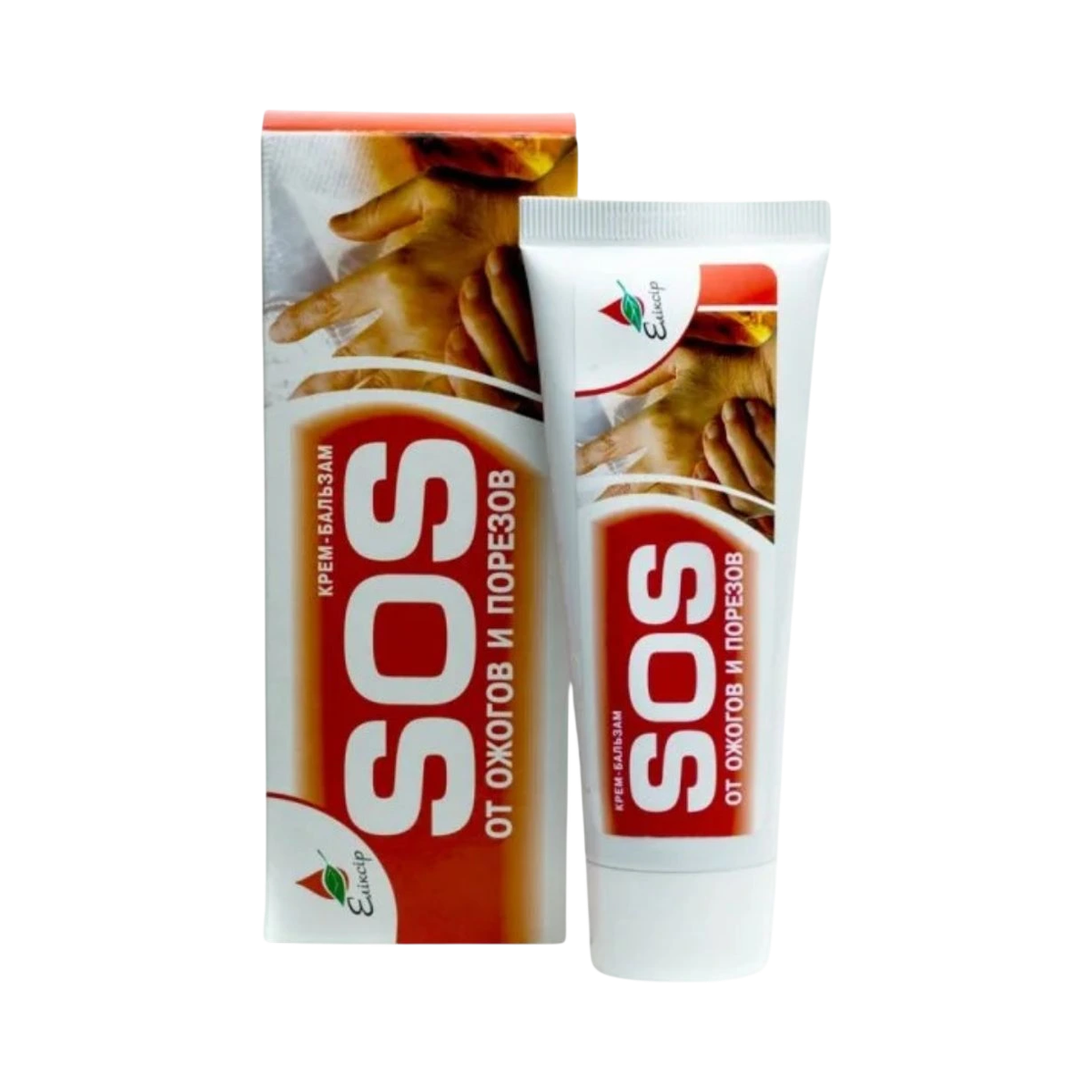 Balsam SOS pentru arsuri și tăieturi - 75 ml - Elixir