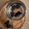 Granulat mineral de șungit - filtru natural de apă 500g - Herbatica