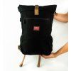 Rucsac din Cânepă – Everyday Backpack - Negru - 8000kicks