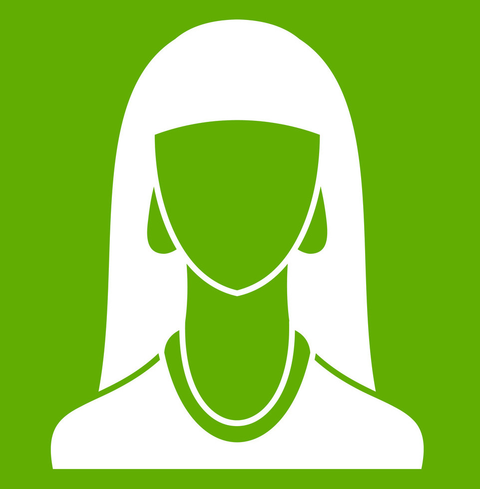 woman-icon-green-vector-17596710