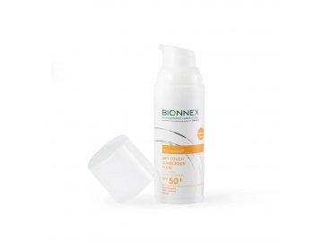 Ochranný krém na opaľovanie suchý dotyk SPF 50+, 50 ml Bionnex
