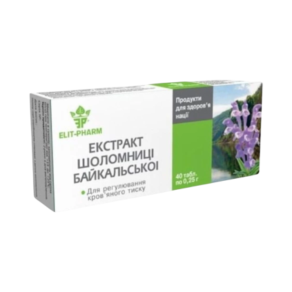 Šišiak bajkalský extrakt
