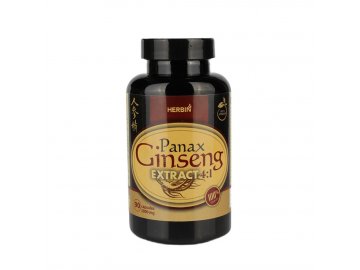 Ženšenový extrakt 500mg ( Panax ginseng ) 90 kapsúl HealthNA